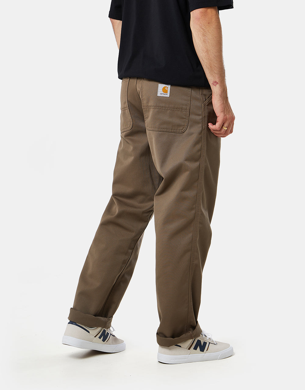 Trousers Carhartt Navy size 32 UK - US in Cotton - 40066653